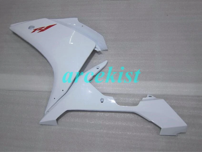 4 подарки ABS прессформы Мотоцикл Обтекатели подходит для Yamaha YZF-1000-R1 2007 2008 07 08 обтекатель кузова набор на заказ белый
