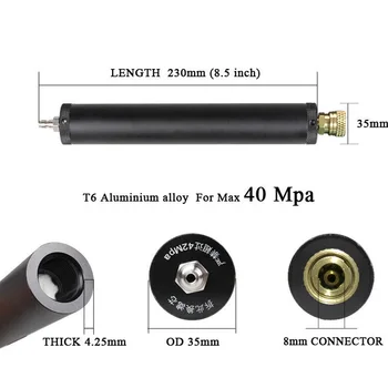 

Tool Oil water Separator Parts Air filter T6061 aluminum alloy Replacement