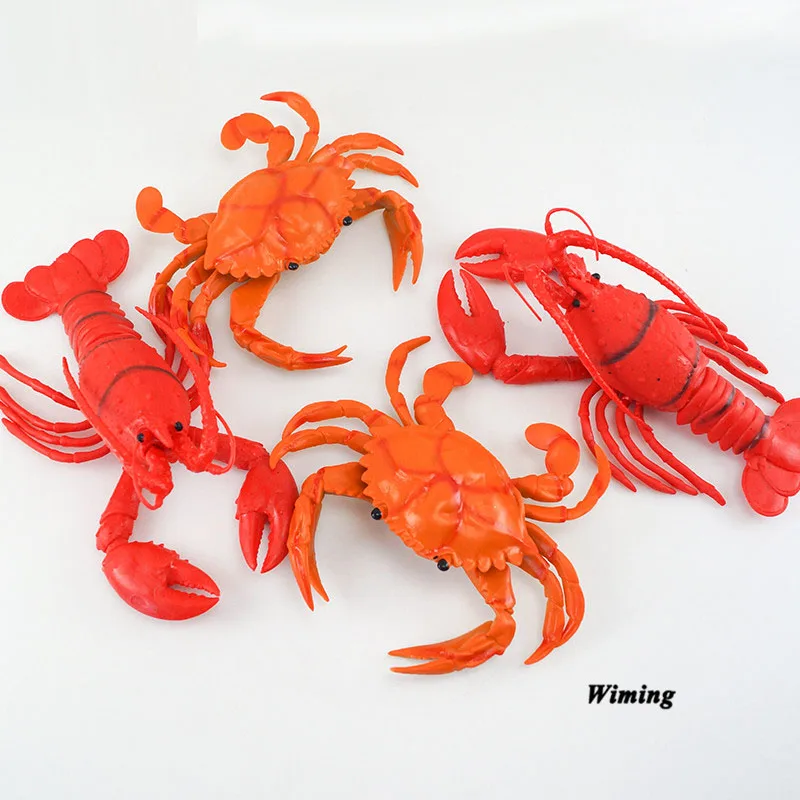 

PVC simulation shrimp model Artificial seafood Foods hotel bar restaurant dining room supermaket decor fake shrimp props