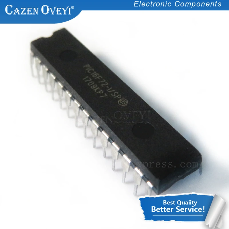 1 Pz/Lotto Pic16F72-I/Sp Pic16F72 16 F72 16F72-I/Sp Dip-28 In Stock