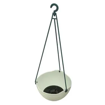 

1Pc Pot Durable Practical Green Plant Pot Macetas Garden Accessories Planter Flower Pot Hanging Pot Hanging Flowerpot For Home