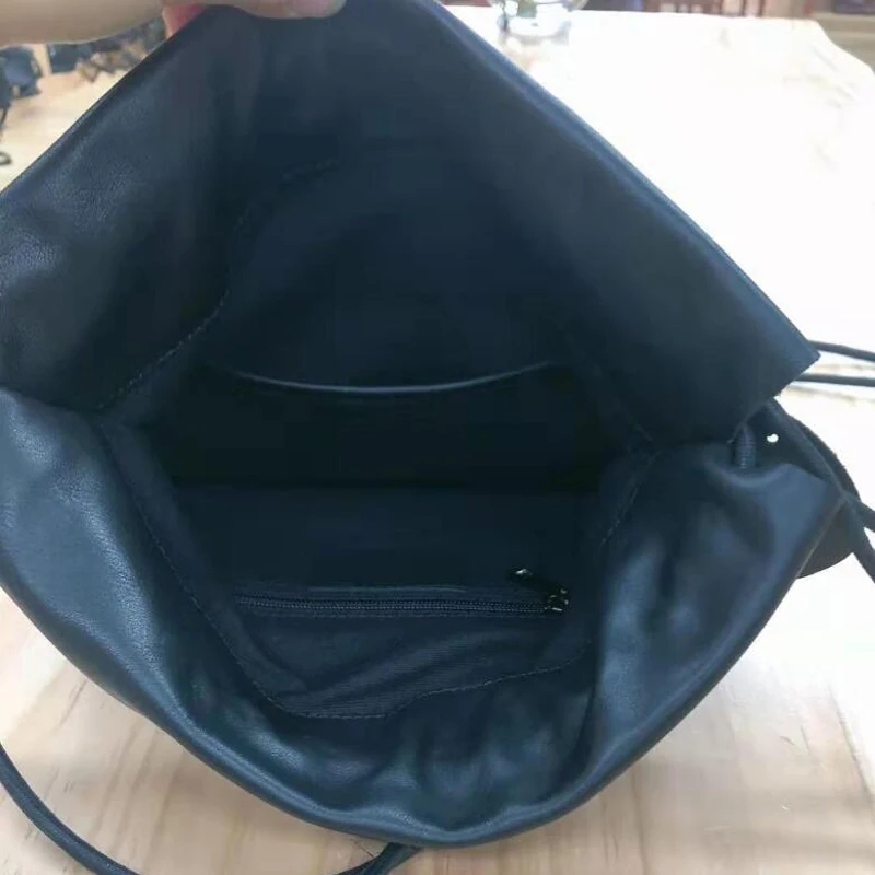 NIUBOA, рюкзаки из натуральной кожи, складные, мульти, Bolsa, Mochila, для ноутбука, школьные сумки, ничья веревка, крепкая кожа, рюкзак для путешествий