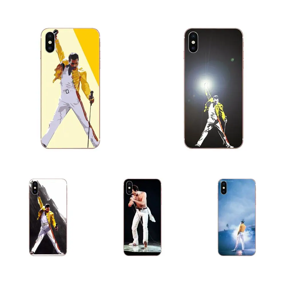 Мягкие чехлы для мобильных телефонов с Горячая Фредди Меркури Queen Galaxy J1 J2 J3 J330 J4 J5