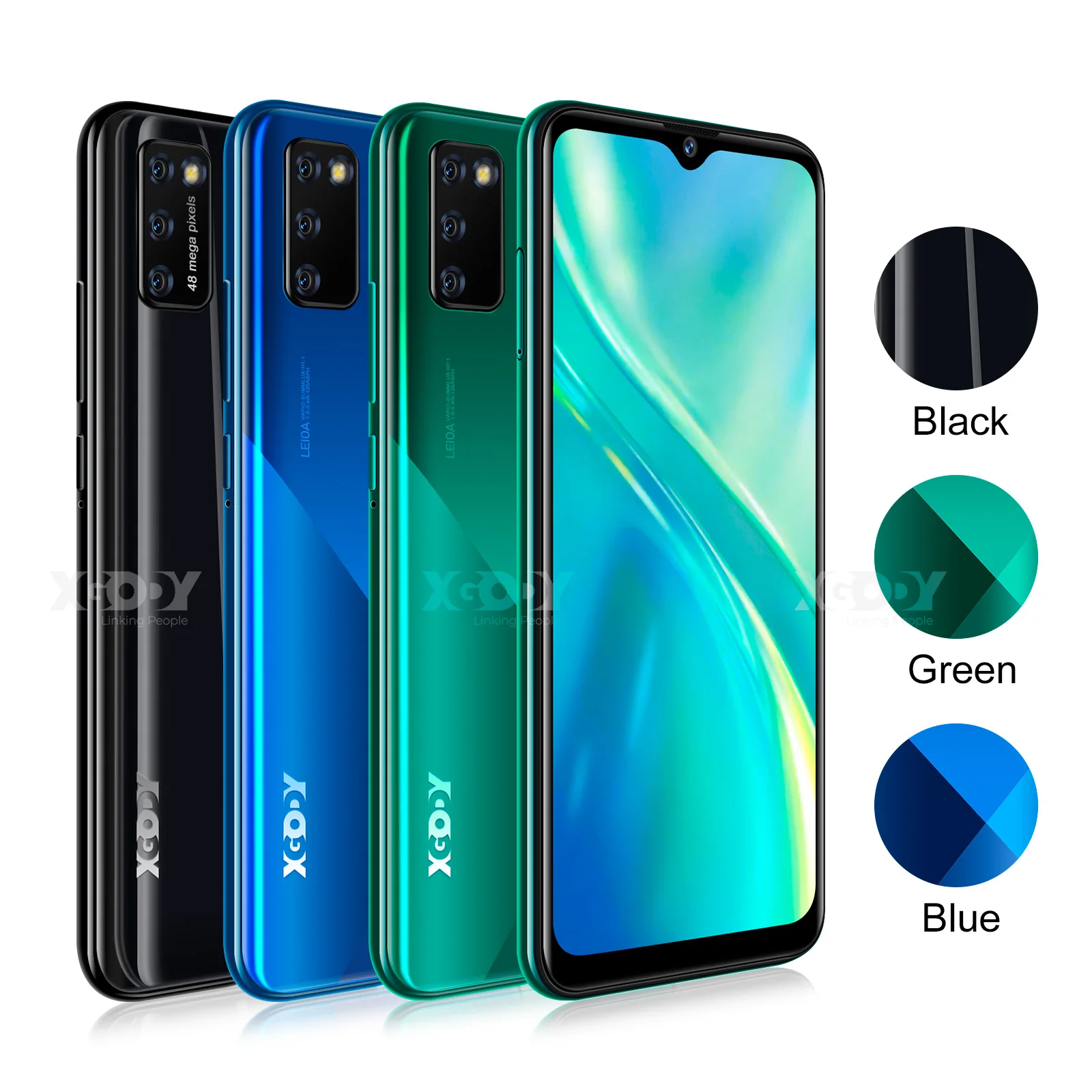 XGODY S20 + 6 53 &quot4G смартфон на Android 9 0 двойная sim карта 2 Гб 16 MTK6737 четырехъядерный