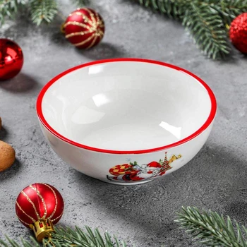 

Bowl "For the New Year", d = 11 cm