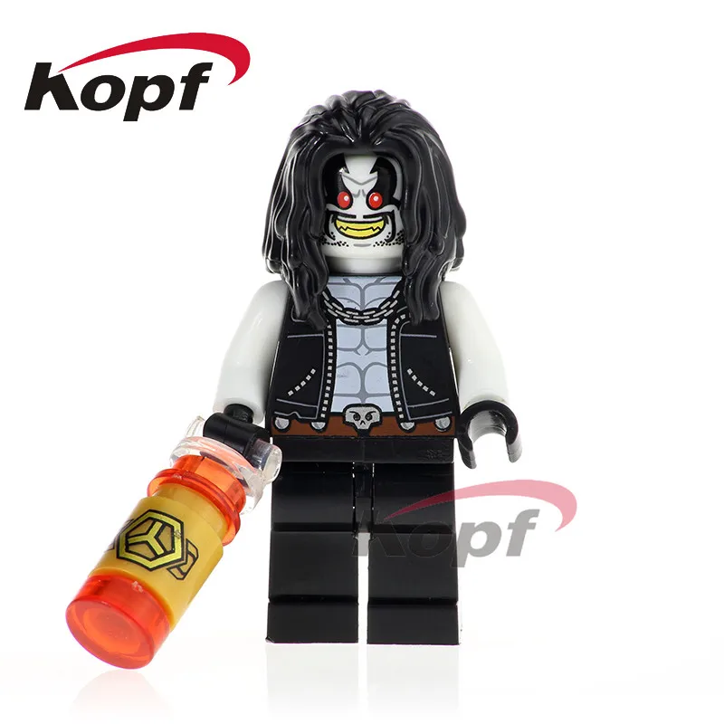 Bricks Building Blocks Series Model Figures Super Heroes Reverse Flash Firestorm Lobo Batman Lex Luther Single 4