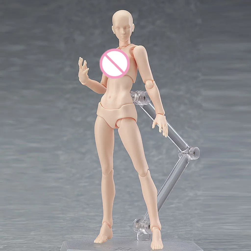 13 см экшн-фигурка игрушки художника подвижные мужские и женские Коллекционные Фигурки ПВХ Фигурки для тела модель манекена bjd художественный эскиз рисованная фигурка P