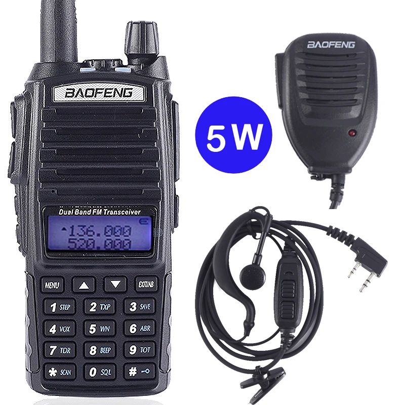 BaoFeng UV-82C Dual-Band 136-174//400-520 MHz FM Ham Two-Way Radio Transceiver