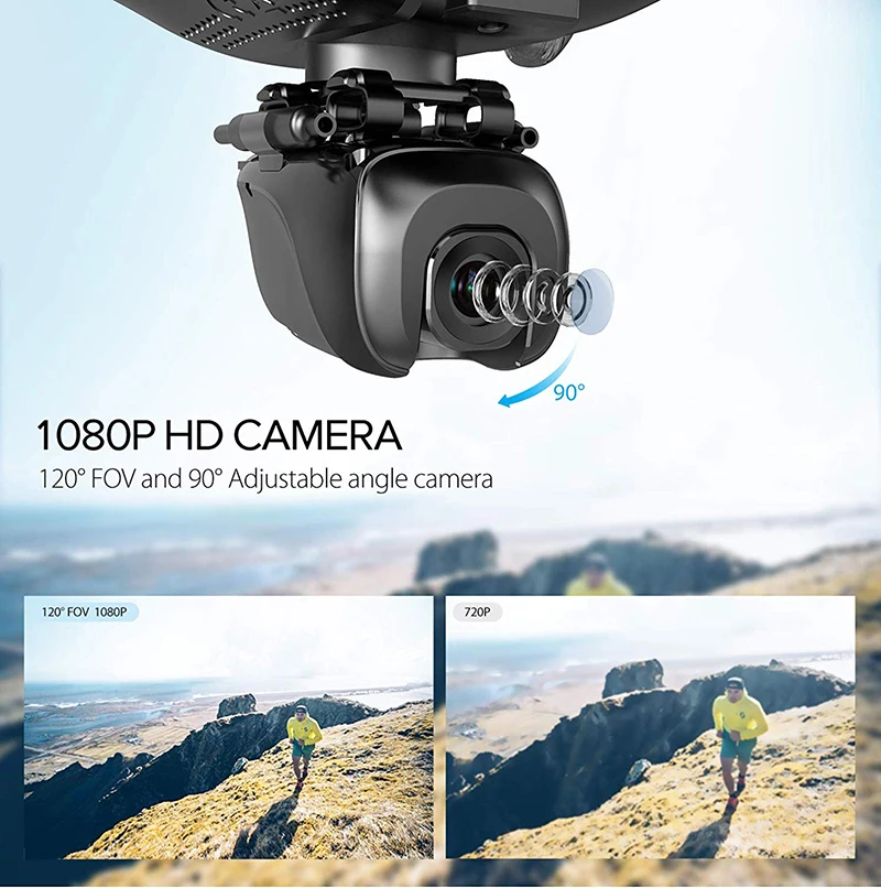 Potensic D58 обновленный gps-дрон с камерой 1080P 5G WiFi FPV передача RC Квадрокоптер 18 минут максимальное время полета
