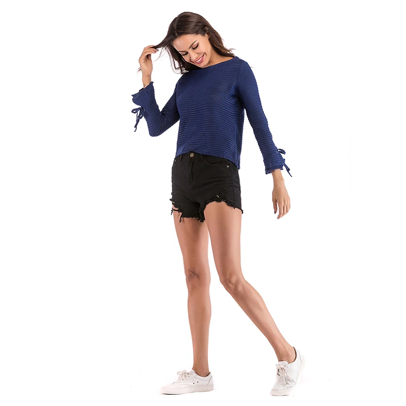 Women'S Knit Sweater Cuffs Strap Thin Solid Color Loose Sweater Women'S Turtleneck Knitwear Korean Fashion Tops M L XL 5842 Women'S Knit Sweater Cuffs Strap Thin Solid Color Loose Sweater Women'S Turtleneck Knitwear Korean Fashion Tops M L XL 5842