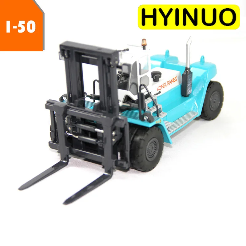 

1/50 heavy alloy Forklift model toy dock simulation Mechanical Engineering vehicle accessory metal vehicleKids souvenir giftShow