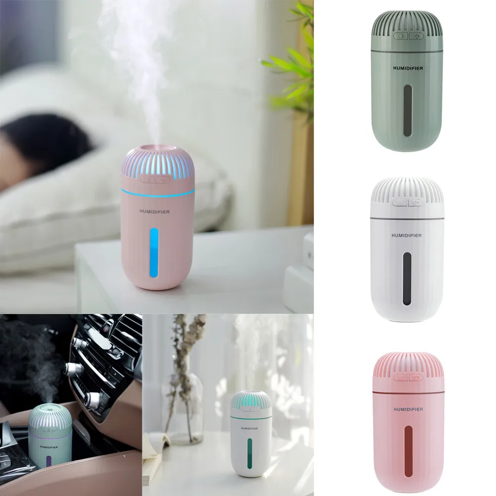 Многофункциональный USB мини Светодиодный увлажнитель воздуха, производитель тумана, подарки, светодиодный мини-светильник opensky, usb