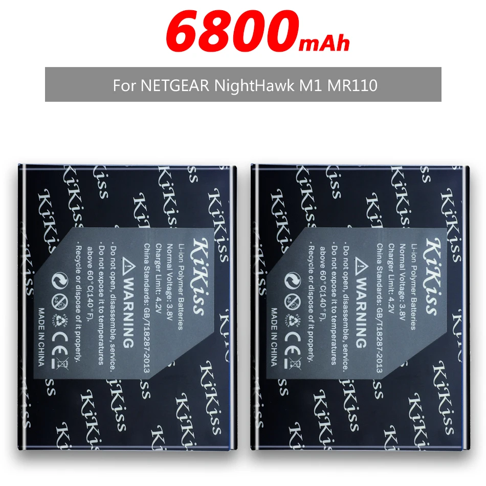 W-10A аккумулятор для мобильного телефона 6800 мАч для NETGEAR NightHawk M1 MR110+ номер отслеживания