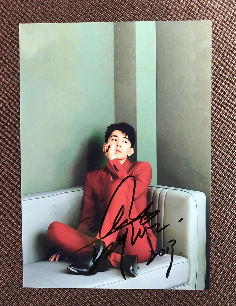 Ручная подписка Deng Lun фото с автографом 5*7 102019 м