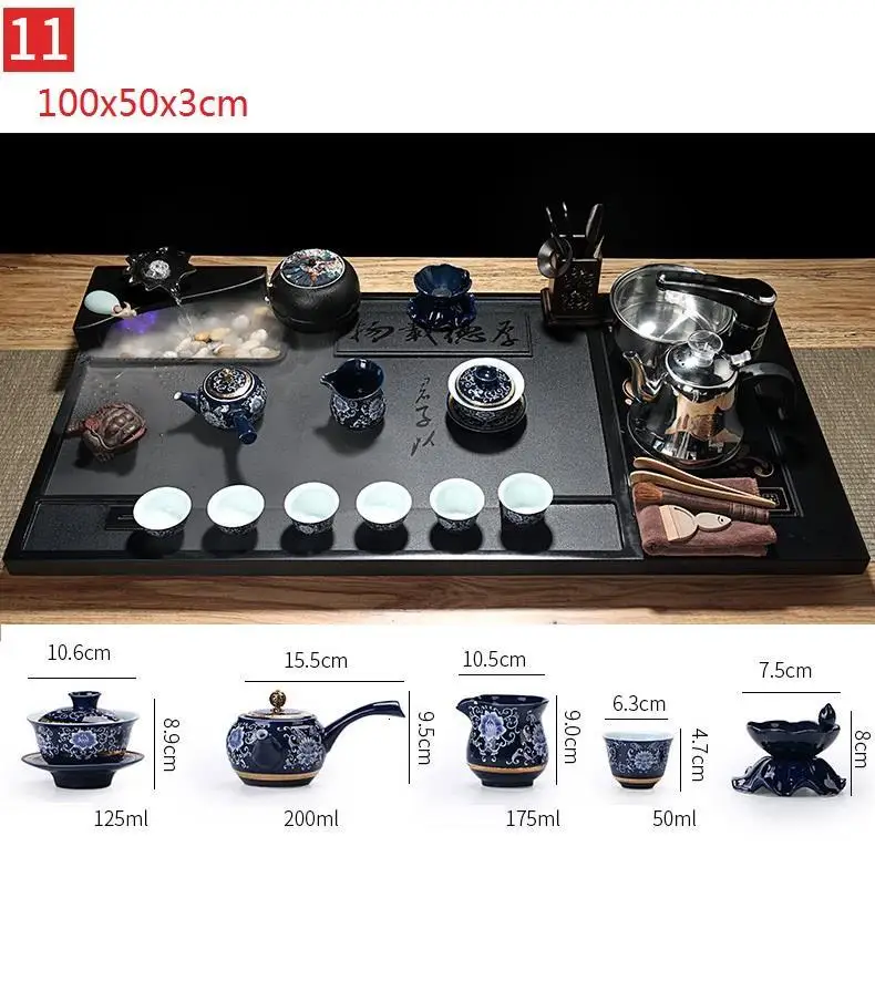 Gongfu винтажный чайный набор кунг-фу Keukenhulpjes Ev Dekorasyon Aksesuarlar Organizer Dekoration Чайник Чайная посуда китайский чайный набор