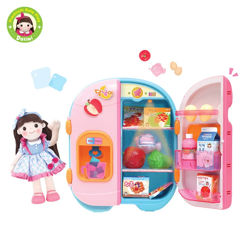  Small Ling Toy South Korea Too Ling Beauty Fun Refrigerator Kitchen Model Play House Toys GIRL'S Bi - 4000267450226