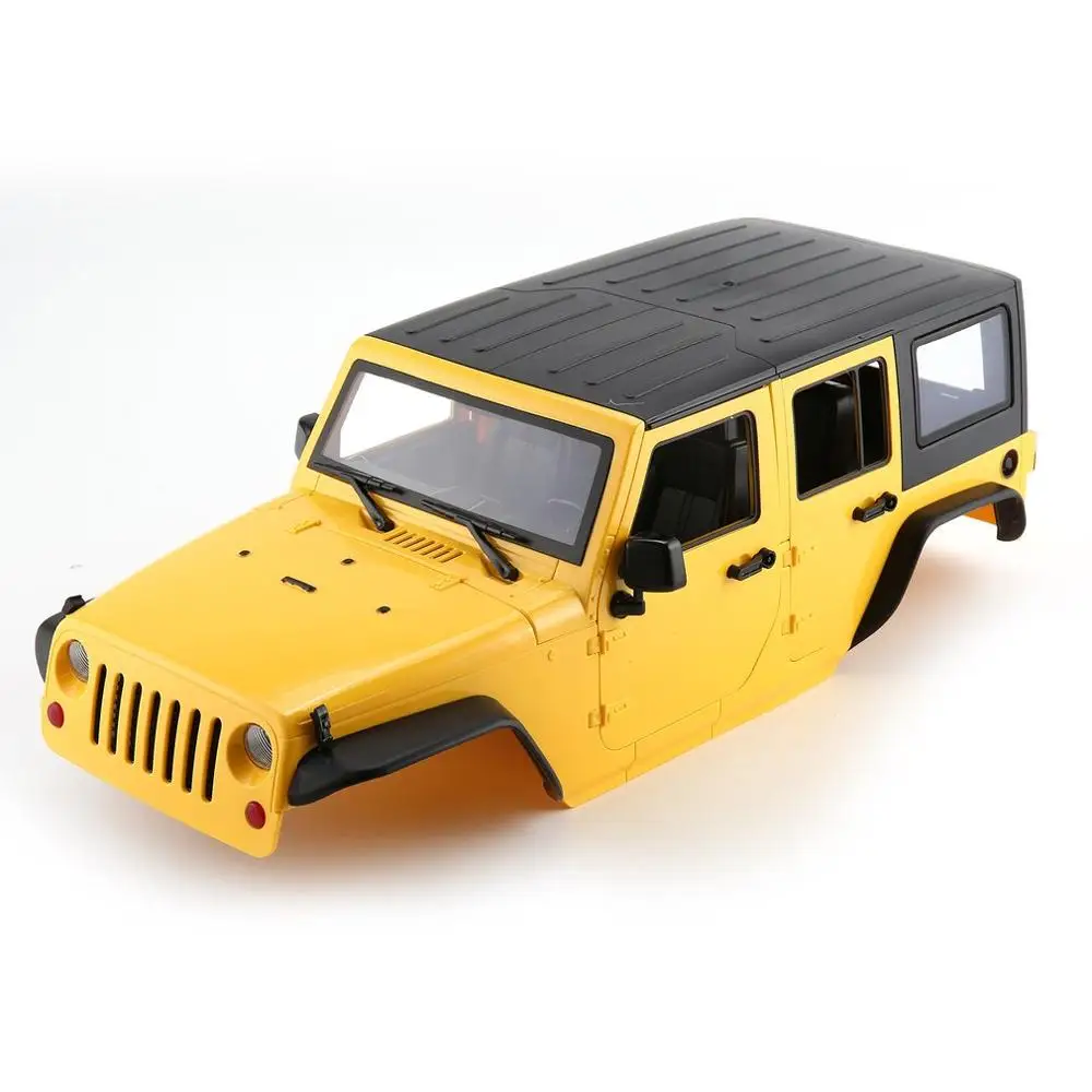 Жесткий Пластиковый корпус автомобиля DIY Набор для 313 мм колесной базы 1/10 Wrangler Jeep
