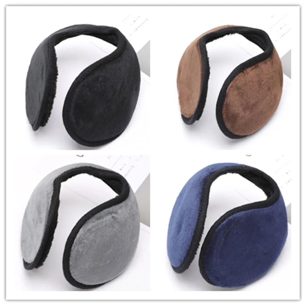 

Korean Style Fashion Winter Ear Warmers Comfortable Soft Fleece Ear Muffs Men Earwarmer Ear Protector Cover