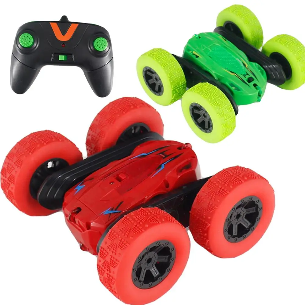 Hot Sale RC Car 2.4G 4CH Stunt Drift Deformation Buggy Car Rock Crawler Roll Car 360 Degree Flip Kids Robot RC Cars Toys