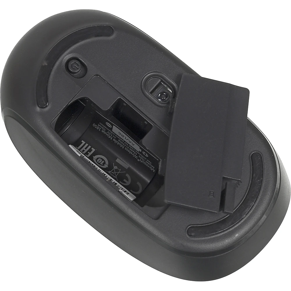 Мышь Microsoft Mobile Mouse 1850 черный оптическая(1000dpi) беспроводная USB для ноутбука(2but