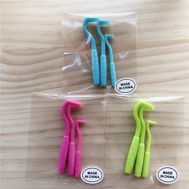 3 unids/set de plástico para Tick giro gancho de removedor de gancho Gato accesorios para perros removedor de garrapatas TIC herramienta suministros para mascotas, accesorios