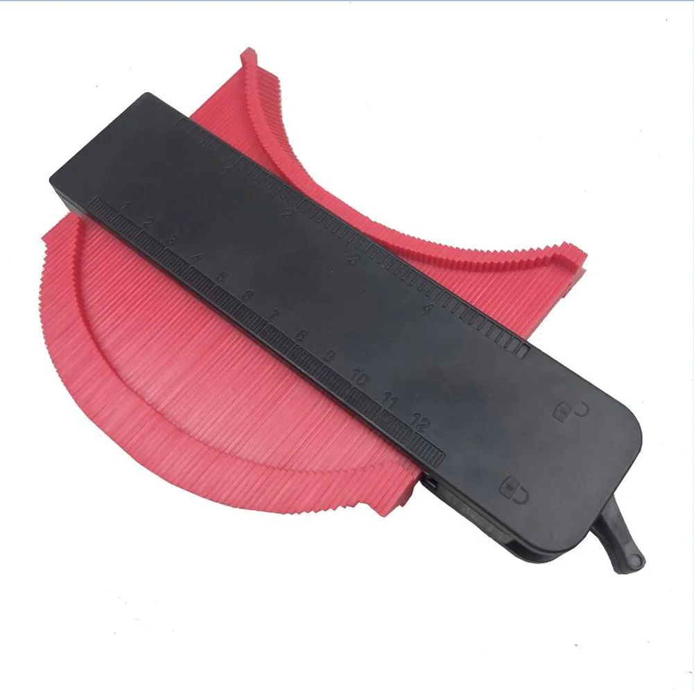 

Self-Locking Gauge Contour Profile Copy Gauge Duplicator Standard 5 Width Woodworking Tool Tiling Laminate Tiles General Tools