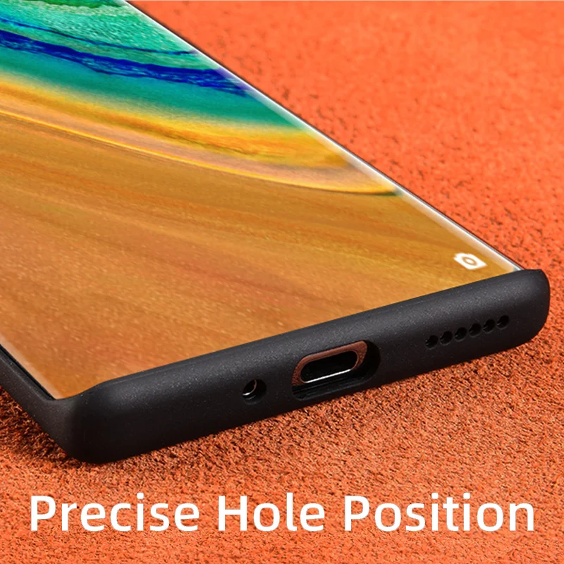 Чехол для телефона из натуральной коровьей замши для HUAWEI Honor 8X Honor V20 mate 30 mate 20Lite mate 30 P30 P20 360 полный защитный чехол