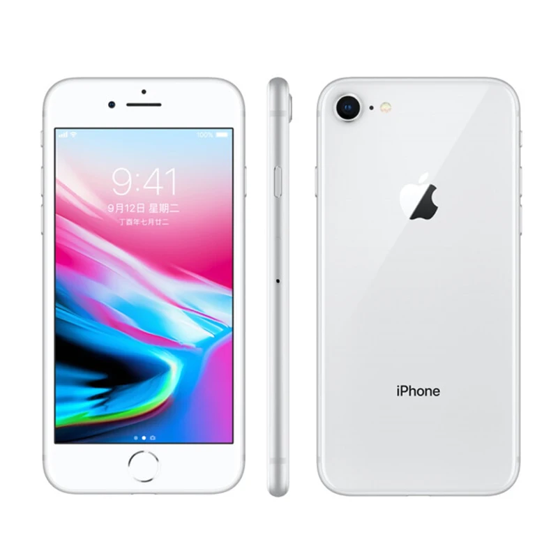 СПРИНТ версия Apple iPhone 8 A1863 LTE мобильный телефон 4," 2 Гб ОЗУ 64 Гб/256 Гб ПЗУ отпечаток пальца iOS 11NFC 1821 мАч мобильный телефон