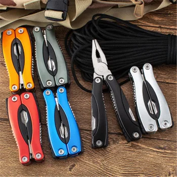 

Outdoor Multitool Camping Gear Stainless Steel Plier Repair Folding Screwdriver Survival Tool Combination Pliers Knife EDC Gear