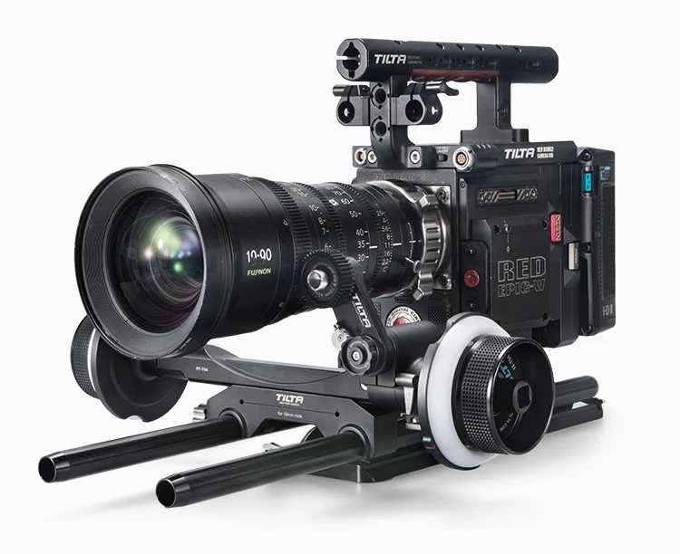 TILTA FF-T04 для непрерывного изменения фокусировки двухсторонний объектив CINE с адаптером 15 мм/19 мм для камеры ARRI RED DSMC2