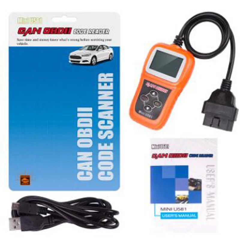 U581 OBD2/EOBD считыватель кодов обновленный онлайн U581, U581 живые данные OBD2 EOBD сканер U581 код Reade