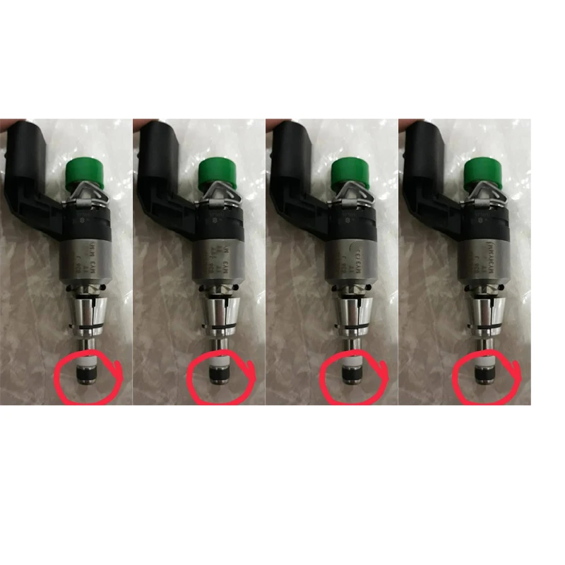 4 шт. OEM инжектор топлива форсунка Форсунки клапан впрыска для VW Jetta Passat Golf Audi A3 Skoda Seat 1,4 T 03C906036M 03C906036F