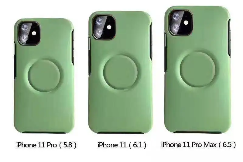 Мягкий силиконовый захват держатель чехол для Apple Iphone 11 Pro 11pro Max роскошный кронштейн Стенд чехол