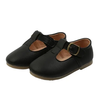 

2020 New Baby Girls Party Leather Shoes For 1 2 3 4 5 6 Year Old Princess Flats Toddler Little Girls For Kids Dress Shoes