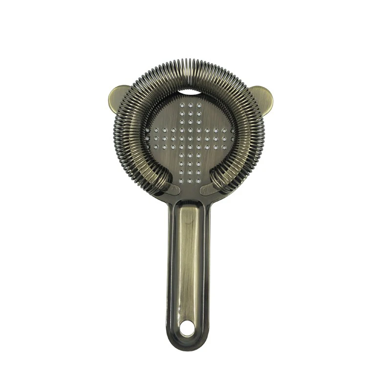 1x Bar Cocktail 2-Prong HAWTHORNE STRAINER Stainless Steel New 