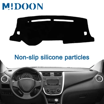 

Car Inner Auto Dashboard Cover Dashmat Pad Carpet Dash Mat For Suzuki Celerio 2015 LHD Car Styling