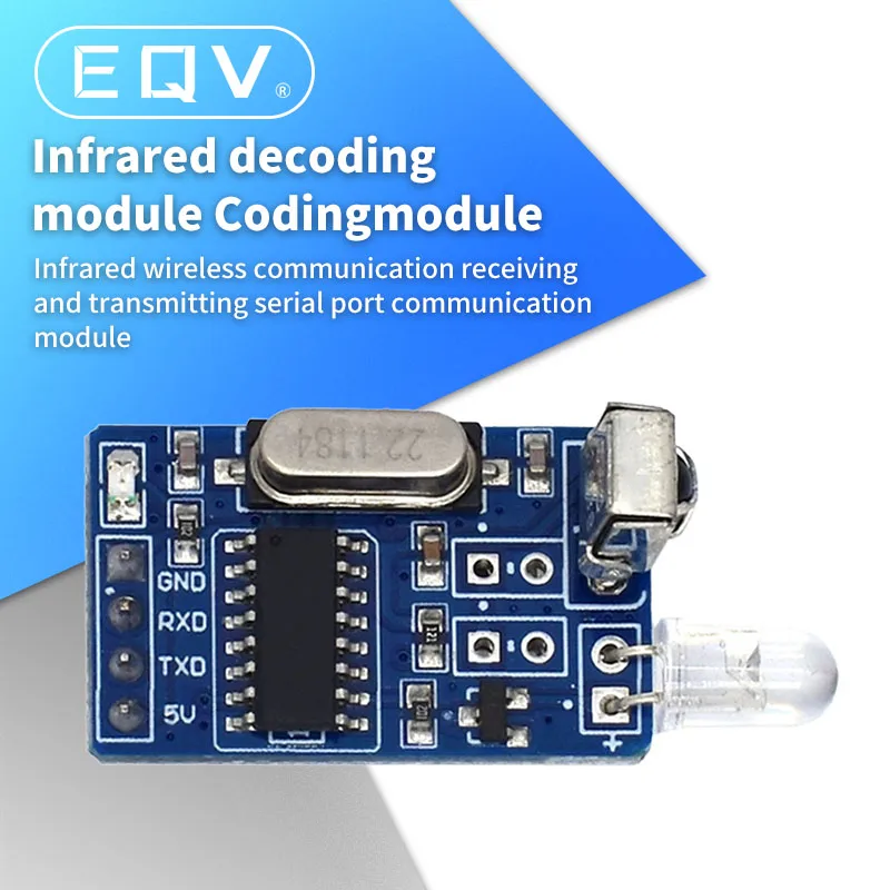 5v Ir Infrared Remote Decoder Encoding Transmitter Receiver Wireless ...