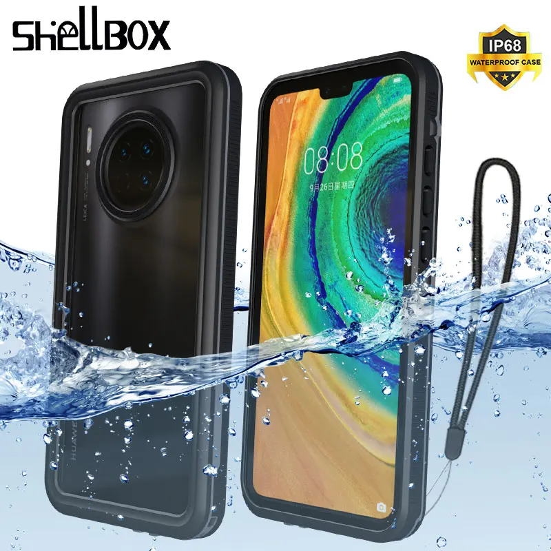 

360 Degree Full Protection Waterproof Case For Huawei Mate 30 Shockproof TPU Water Proof Phone Cases For Huawei Mate 30 Pro