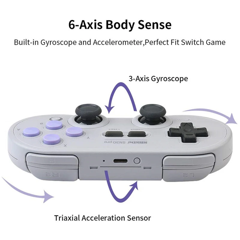 8Bitdo Bluetooth геймпад SN30 Pro SF30 Pro для пульта дистанционного управления shand Mac OS Android джойстик беспроводной геймпад игровой Android