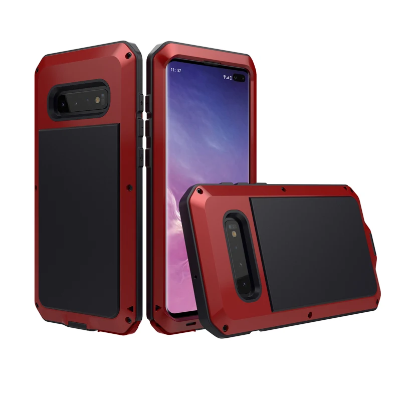 Чехол для телефона из тяжелого алюминиевого сплава Samsung Galaxy S5 6 6e 6p 7 7e 8 8plus 9 9plus 10 10e