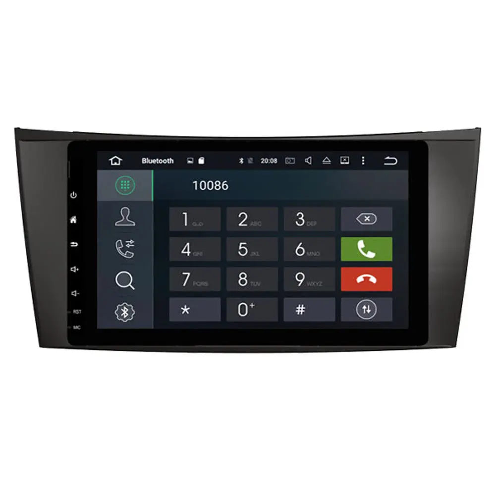 Cheap 8" Octa Core Android 9.0 Car GPS radio Navigation for Benz E-class W211 CLS-Class W219 CLK-Class W209 2