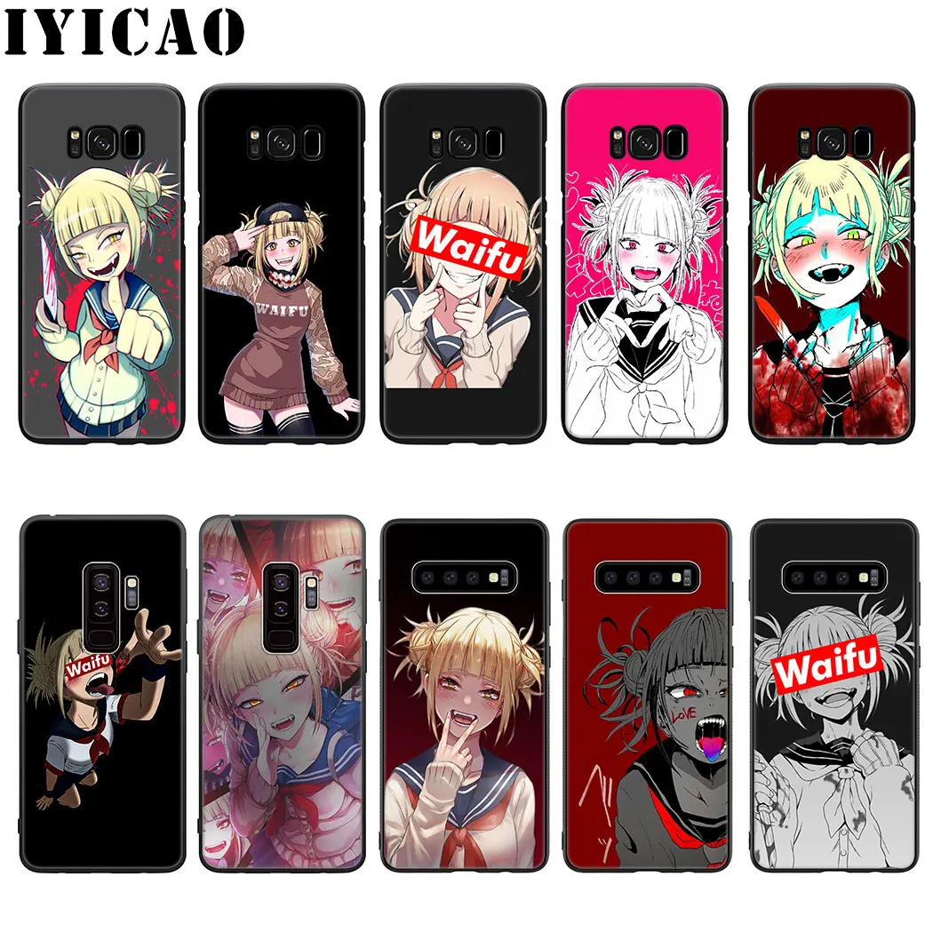Anime Girl Toga waifu Himiko Silicone Soft Phone Case for Samsung Galaxy S10 S9 S8 Plus S6 S7 Edge S10e TPU Cover |