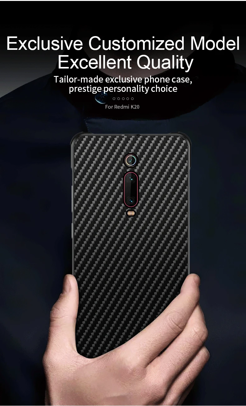红米K20二氧碳纤维手机壳英文_04