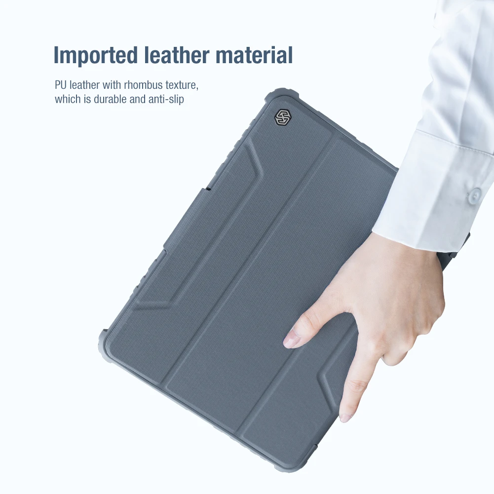 Nillkin-capa Protetora de Celular com Flip Magnético Capa de Couro com Proteção contra Impacto para Apple Ipad Air 10.9 2023 Air Pro 11 2023 - Imagem 4