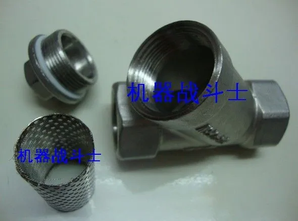 DN40 or 1.5 inch Y stainless steel filter (double-layer filter, easy to remove and wash)