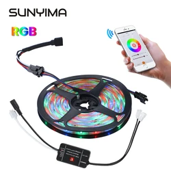 RGB 2835 LED Strip Light Tuya Control Bluetooth AC6963 Decoration BackLight Flexible LED Lamp Luminous String For TV Desktop