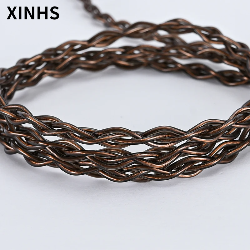 kz prx　XINHS 7N単結晶銅 4.4mmケーブルセット Xinhs-m5、ナローラル、フドゥ、dz4、quintet f1 pro、7n、0.78