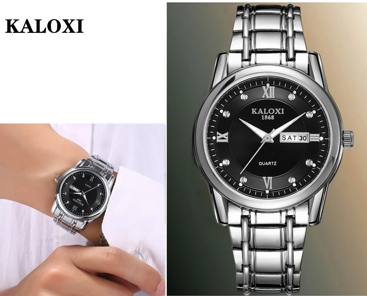 KAXILO Latest Couple Waterproof Quartz Watch Calendar Week Display Luminous Pointer Unisex Watches relogio feminino