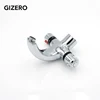 New Arrival Bathroom Basin Mixer Chrome Finish Dual Handle Temperature Control Deck Mounted Basin Thermostat Faucet ZR984 ► Photo 3/6