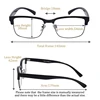 SHINU Brand Multifocal Progressive Reading Glasses Men Women Reader Presbyopia Hyperopia Eyeglasses Diopter Eyewear Spectacles ► Photo 2/6